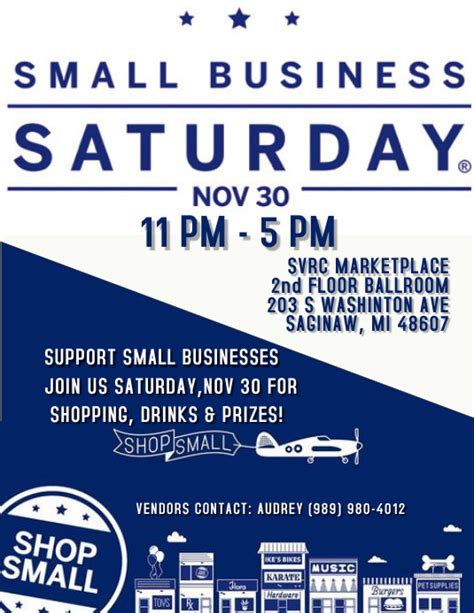 Plantilla De Copy Of Small Business Saturday Flyer Postermywall
