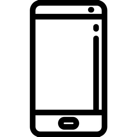 Smartphone Touch Screen Vector Svg Icon Svg Repo