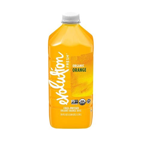 Organic Cold Pressed Orange Juice Fl Oz Evolution Fresh Whole Foods