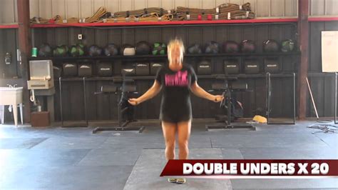 Crossfit Wod Double Unders Box Jumps And Deadlifts Youtube