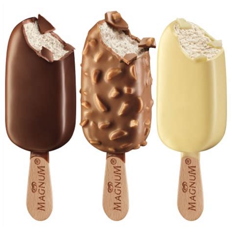 Magnum Mini Classic Almond And White Mini Ice Cream Bars 6 Ct 111 Oz