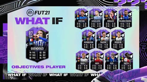 The latest set of objectives for fifa 21's 'what if?' promo offers players the chance to unlock a dynamic mattéo guendouzi card, and we have all the info you'll need to knock it out. FIFA 21: How to complete What If Matteo Guendouzi ...