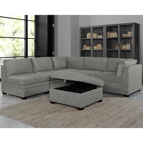 Browse our selection of mid century & modern sectional sofas + couches to bring effortless style to your home today. Thomasville Tisdale Light Grey 6 Piece Modular Fabric Sofa | Costco UK
