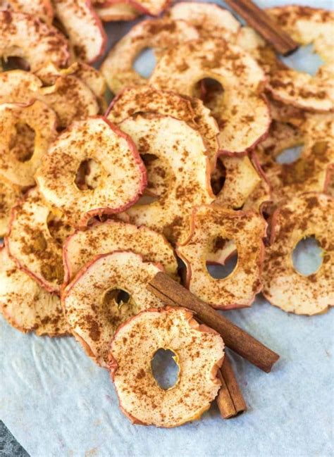 Apple Chips Healthy Baked Snack
