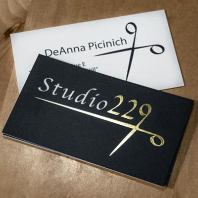 48 list list price $18.29 $ 18. Foil Stamped Business Cards Printed On 14pt Dull Matte ...