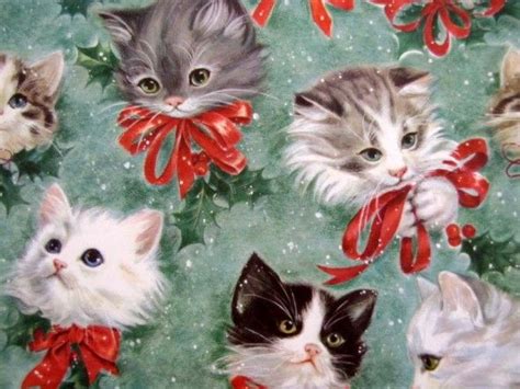 69 Best Kitty Christmas Images On Pinterest Christmas Cats Cats And
