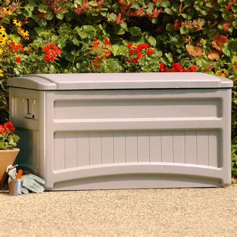 Suncast Outdoor Storage Box Wwheels