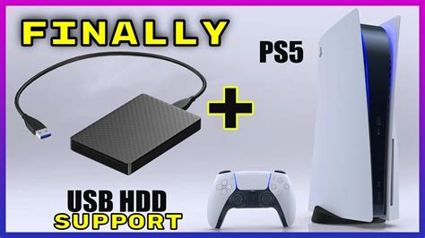 Ps5 Usb Extended Storage External Hard Drive Support Update 2021 Youtube