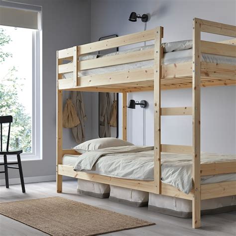 Mydal Bunk Bed Frame Pine Twin Ikea