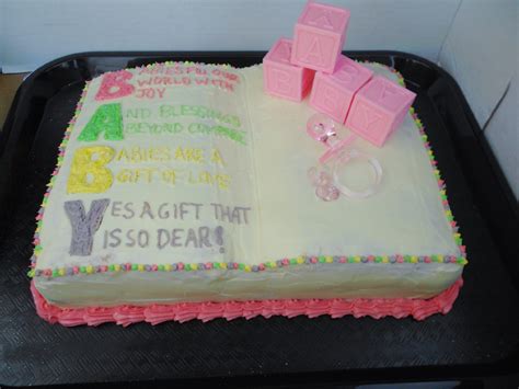 In spite of the incredibly audacious claim that these are the only only cake recipes you'll ever need, there are some big omissions. Baby Shower Open Book Cake - Confessions of a Confectionista