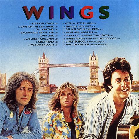 London Town Official Album By Wings