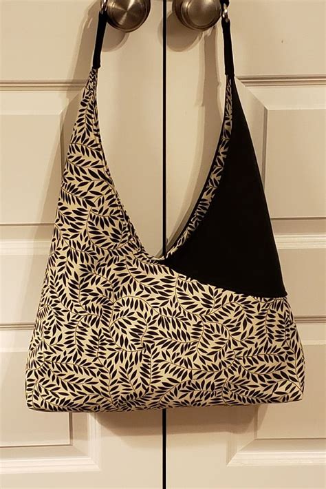 Rebeccas Triangle Hobo Bag Digital Pdf Sewing Pattern Shoulder Bags