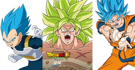 Dragon ball super movie broly. Check out these awesome new Dragon Ball Super: Broly character posters | Ungeek