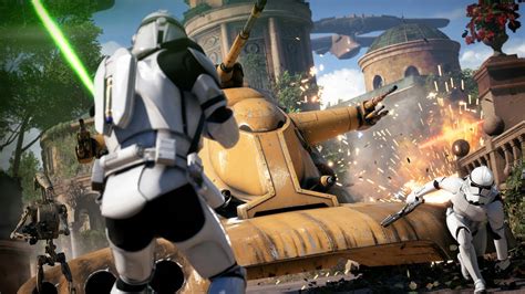 Star Wars Battlefront 2 Gameplay Battle Of Theed Droid Gameplay