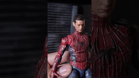Tobey Maguire Daño De Batalla Spiderman Figurasescala