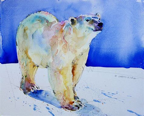 David Lobenberg October 2012 Bear Art Polar Bear Art Animal Paintings