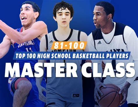 Standings can be submitted to sports@ktvh.com. Basketball Recruiting - Master Class: Top 100 high school players, Nos. 81-100