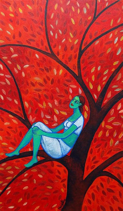 Tree Of Trust Painting By Manjula Prabhakaran Dubey Fine Art America