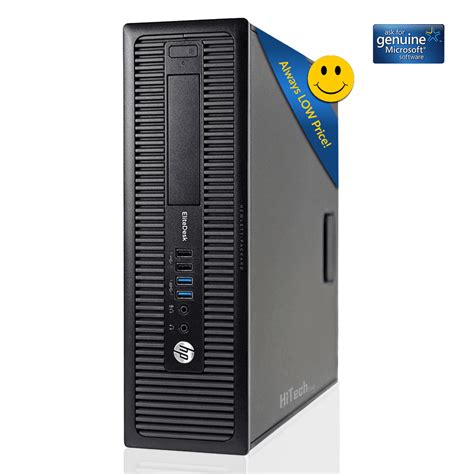 Hp Elitedesk 800 G1 Premium Desktop Computer Sff Core I5 4570 16gb