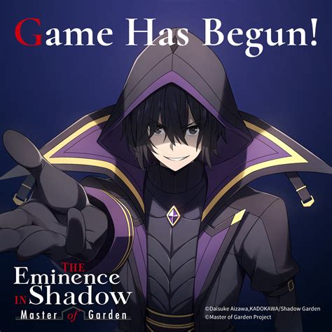 The Eminence In Shadow Rpg Game Is Now Available For Mobile Kongbakpao