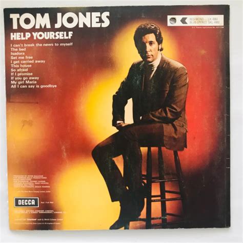 Tom Jones Help Yourself Lp Vinyl Piringan Hitam Ph