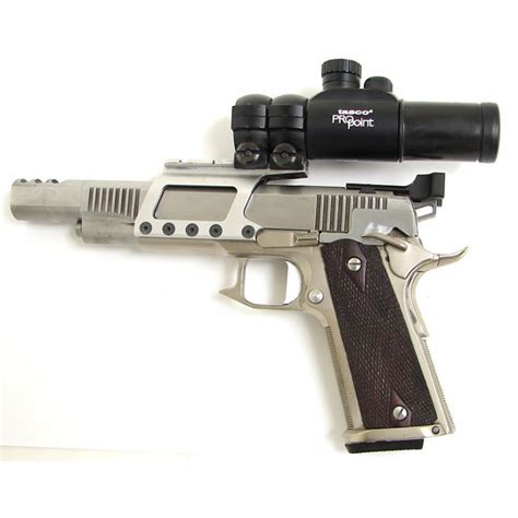 Caspian 1911 38 Super Caliber Pistol Custom Race Gun Built On Caspian