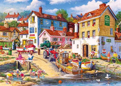 Gibsons The Four Bells Jigsaw Puzzle 1000 Pieces Pdk