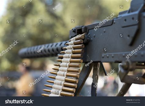 Detail Machine Gun World War Ii Stock Photo 87320794 Shutterstock