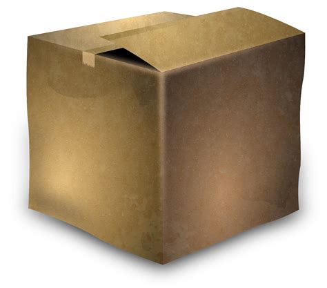 Cardboard Box Transparent Background