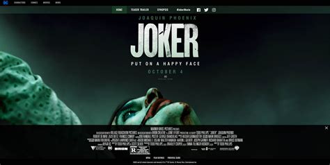 Joker centers around an origin of the iconic arch nemesis and is an original, standalone story not seen before on the big screen. Joker R rating confirmed at long last by the MPAA | Batman ...