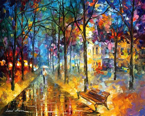 Colors Of My Past — Palette Knife Oil Painting On Canvas By Leonid Afremov