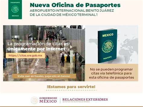 Cdmx Ya Puedes Renovar Tu Pasaporte En El Aeropuerto Internacional
