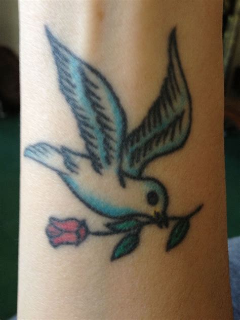 Rhinos are also associated with indigenous shamans, and they possess profound meaning in the in addition to the obvious forcefulness they enshrine, rhino tattoos are often considered symbols of. Peace With Rose always | Watercolor tattoo, Tattoos, Ink