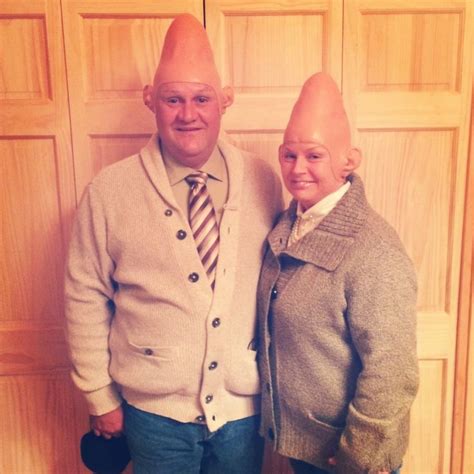 Halloween Costumes For Couples The Coneheads Couples Costumes
