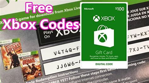New Xbox Live Codes Xbox T Card Codes Free Xbox Codes 2019
