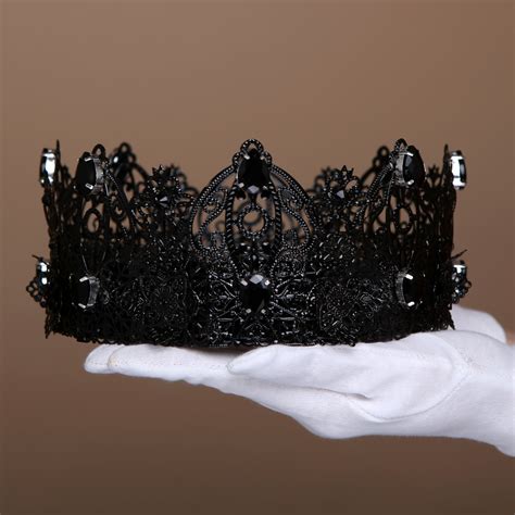 Black Metal Crown King Crown Mens Crown Medieval Crown Etsy