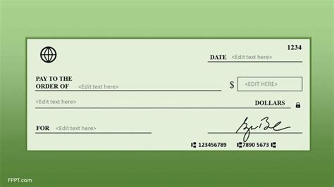 blank check templates  microsoft word   powerpoint