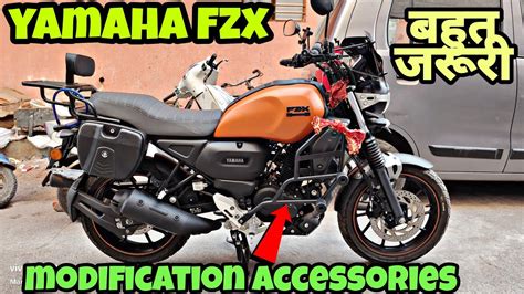 Yamaha Fz X Modified Fz X Touring Modification Yamaha Fz X Full