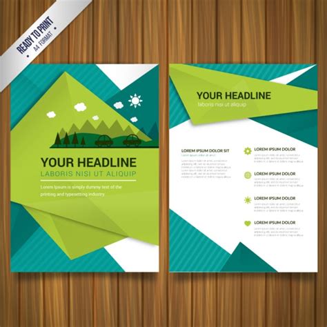 30+ Free Brochure Vector Design Templates - DesignMaz