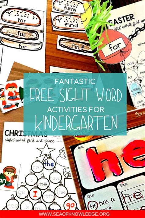 Best Free Ell Sight Words Activities To Use In Your Classroom Teaching