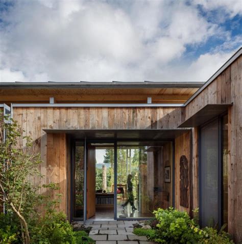 The natural materials that are used to create lamp shades give a rustic, folk art feel to the furnishings which would look right at home in. City Cabin by Olson Kundig in Seattle, Washington