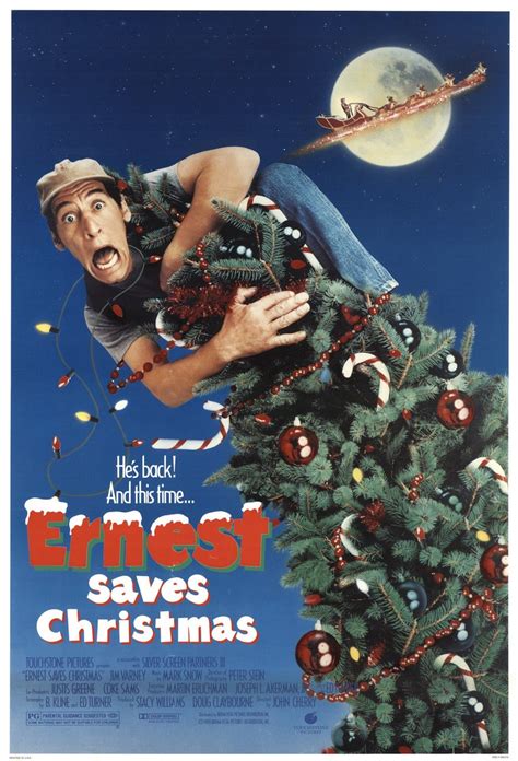 Ernest Saves Christmas 1988 Original Single Sided Movie Etsy