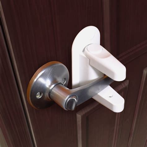 Chords for baby lock the door.: Amazon.com : Safety 1st Lever Handle Lock, Off-White/Cream ...