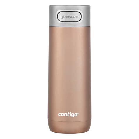 Contigo Luxe Stainless Steel Travel Mug With Autoseal Lid White
