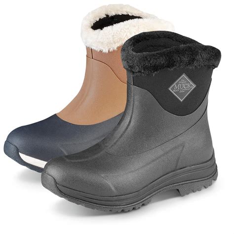 Muck Womens Arctic Apres Slip On Waterproof Rubber Boots 669603