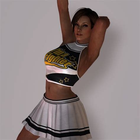 Lisa Hamilton Cheerleader Dlc By Sticklove On Deviantart Lisa Hamilton Dead Or Alive 5 Hey Bro