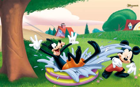 Mickey And Goofy Hd Wallpaper Background Image 1920x1200 Id210065