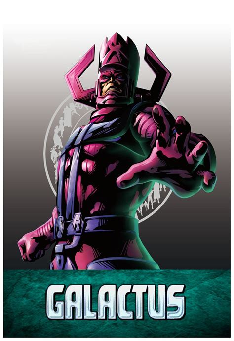 Galactus 13x19 Silver Surfer Villain Villanos De Marvel Marvel