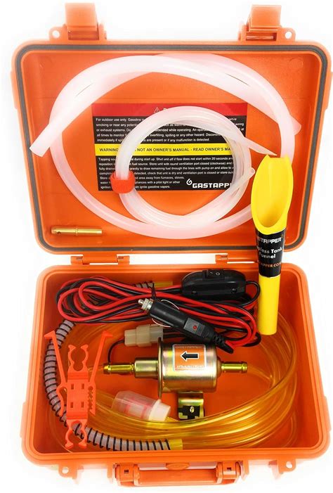 Gastappertm 12v Gasoline Transfer Pumpsiphon Works On Many Modern