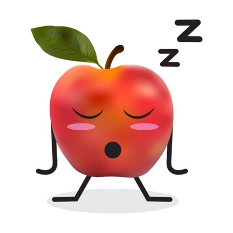 Apple Cartoon Character 9932020 Png